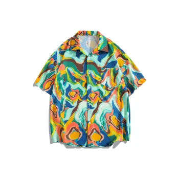 BIENKIMIIYE Shirt Unisex Tiffany Blue