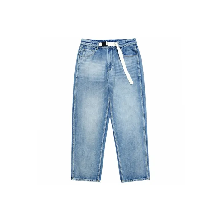 STNW Straight Jeans Unisex Blue-0