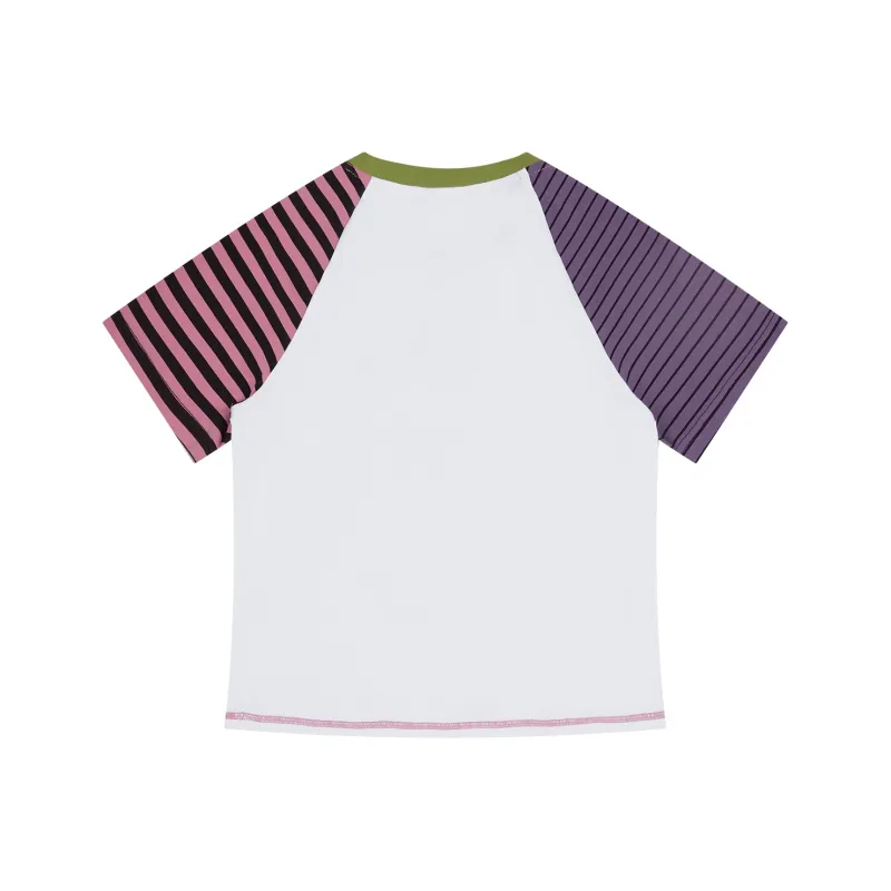 NELY Raglan Sleeve T Shirt Women's White-1