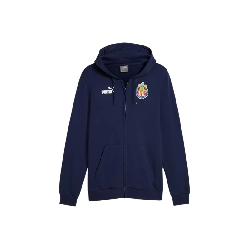 PUMA C.D. Guadalajara SS24 Jackets Coats Men's Blue White-0