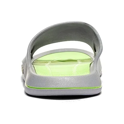 Warrior Slip Resistant Sports Slippers Men's Gray Fruit Green-3