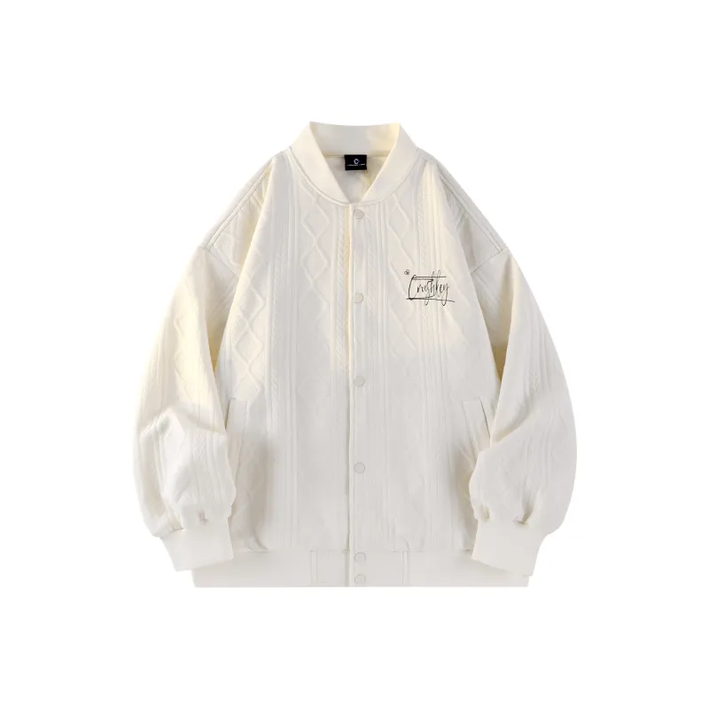 CRUSH KEY Baseball Jacket Unisex-6