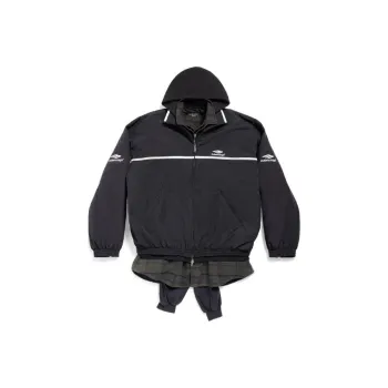 Balenciaga SS24 Jackets Coats Loose Fit Style Unisex Black
