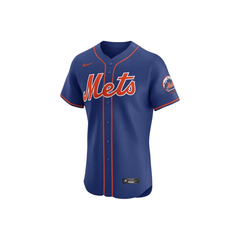 Nike Dri-FIT ADVNew York Mets Baseball Jacket Men's Blue-0