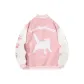 [Pink]Fall Winter Padded Jacket