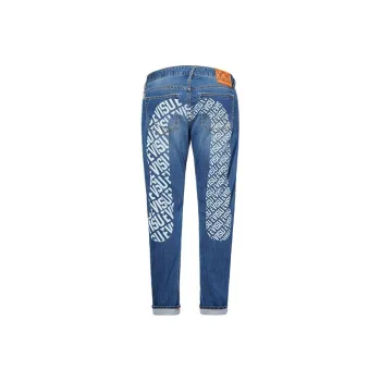 EVISU Jeans Men Denim Blue