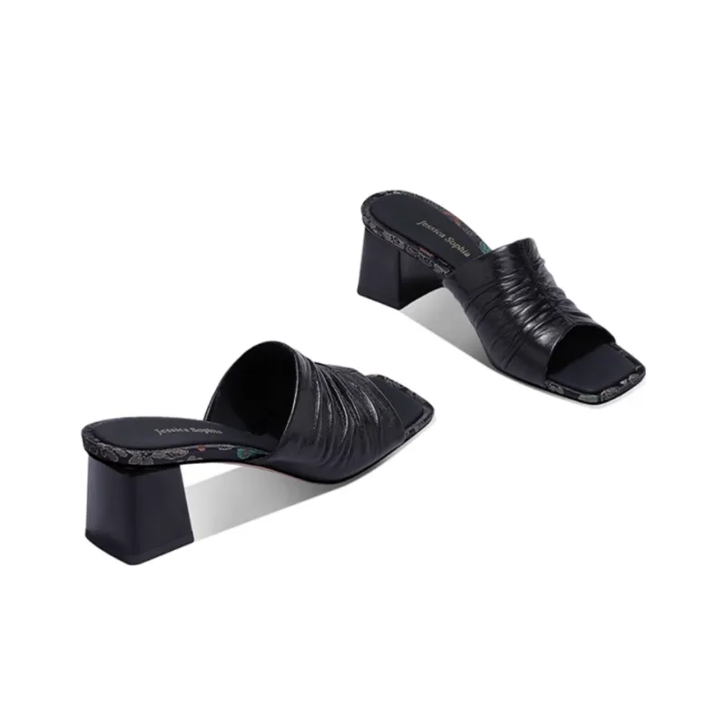 JESSICA SOPHIA Rubber Sole Odor Resistant Slide Slippers Women's-6