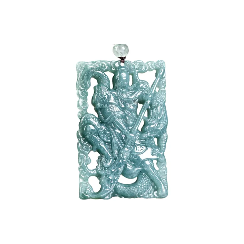 MY WORLD BEGINS AND ENDS WITH YOU Bean Type Jadeite Necklaces Unisex-0
