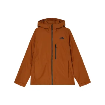 THE NORTH FACE City Outdoor Collection Waterproof And Windproof To Keep Warm Windbreaker Jacket Men's Sunset Orange
