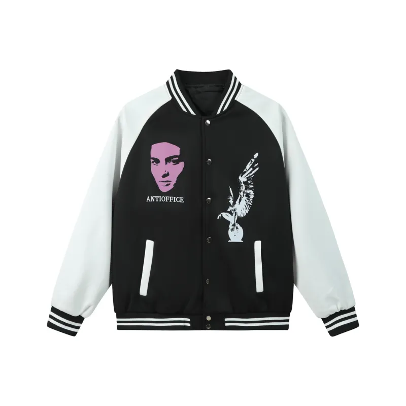 Antioffice Baseball Jacket Men's-0