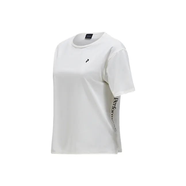 PEAK PERFORMANCE Drop Shoulder Sleeve T Shirt Women's Vintage White-2