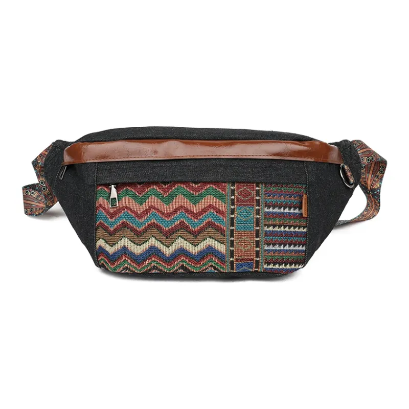 Wenpercy Denim Sling Bag Regular Women's Multicolor-0