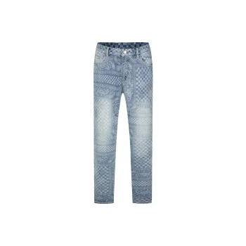 FERRE Jeans Men's Blue Floral Print