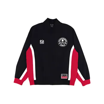 Mitchell & Ness x MASTERMIND WORLD FW24 Jackets Coats Unisex Black Red