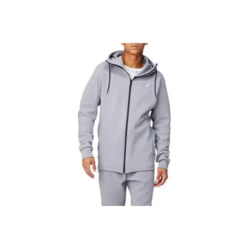 Asics Jackets Men Gray