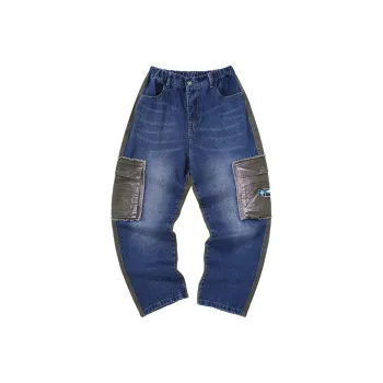 Bt Straight Jeans Unisex Dark Blue
