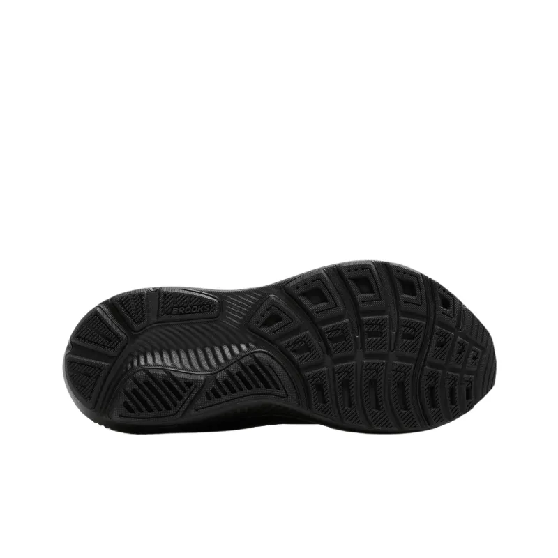 Brooks Anti Slip Wear Resistant Low Top Casual Running Shoes Men's Black-5