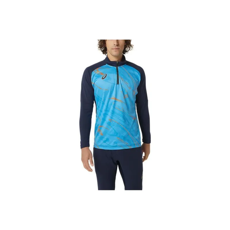 Asics Training Jerseys Jackets Men Blue-0