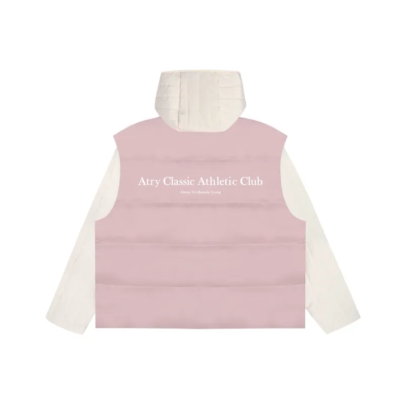 Atry Alphabet Slogan Series Puffer Jacket Unisex-8