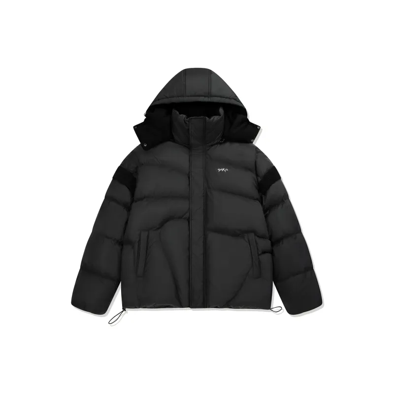 Guuka Down Jacket Coat Men's Black-0