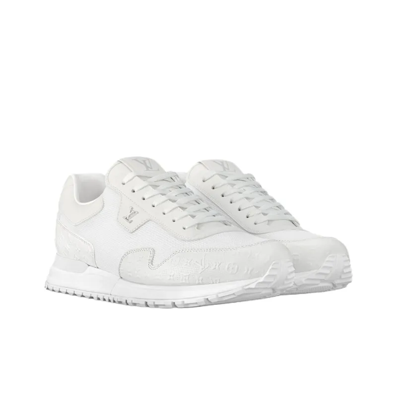 LOUIS VUITTON Run Away Low Top Casual Shoes Men's White-2