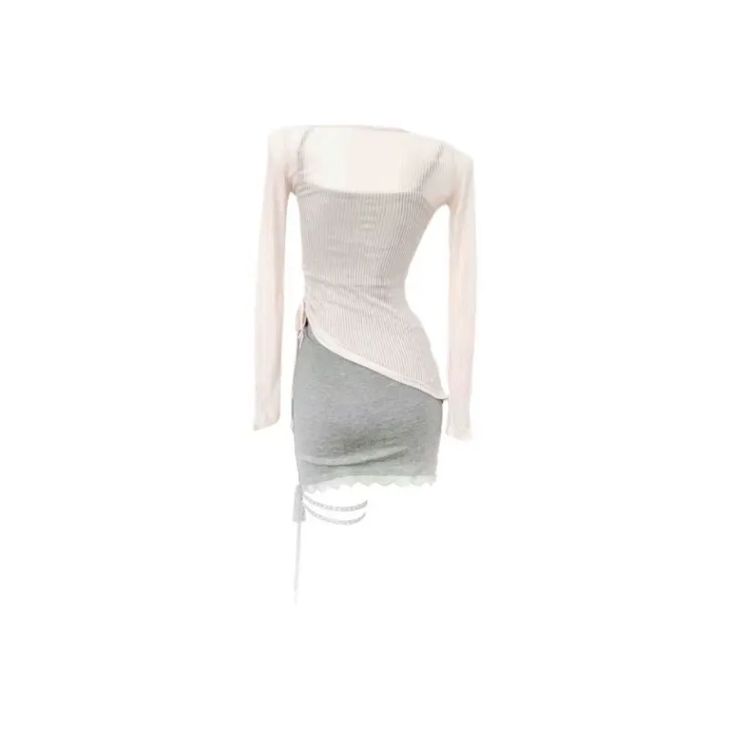 PUREIDOL Long Sleeved Dress Women's-1