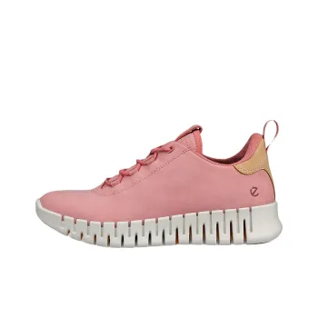 Ecco GRUUV Breathable Low Top Casual Shoes Women's Peach