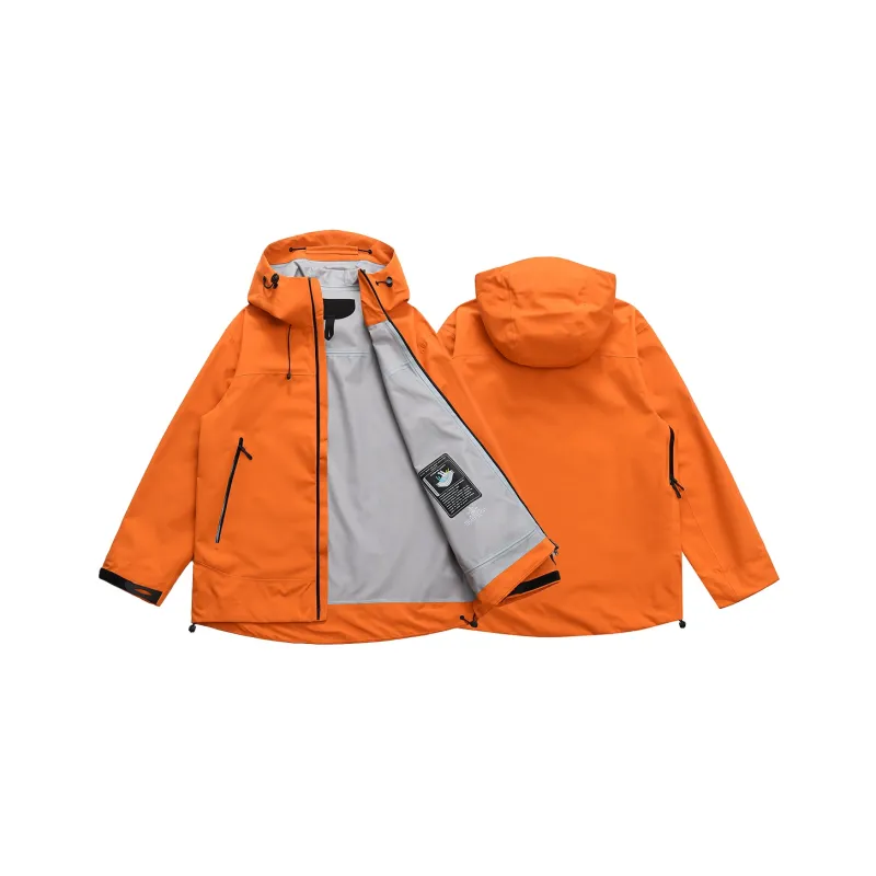 LIVINGTOWN Warm Breathable Water Resistant Windproof Windbreaker Jacket Unisex-6