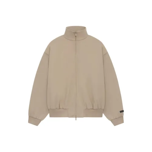 Fear Of God Essentials Puffer Jacket Winter Unisex Marine Blue Denim Jacket
