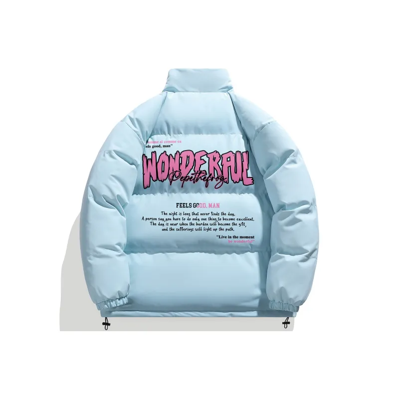 Pepe The Frog Puffer Jacket Unisex-4