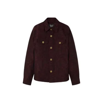 VERSACE Brocade Print Overshirt