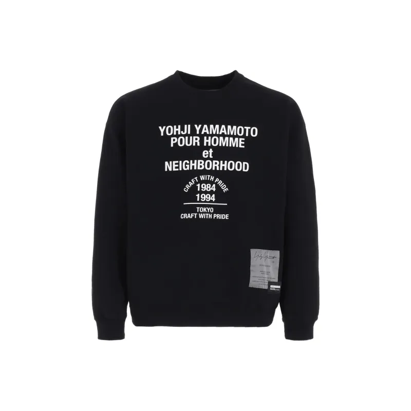 Yohji Yamamoto X Neighborhood Crewneck Sweatshirt-0