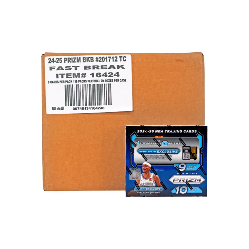 PANINI Prizm Fast Break Basketball PZ, Player Card Sports Cards Whole Box-2
