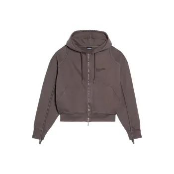 Jacquemus Le Sweater Camargue Zippé Jackets Coats Unisex Brown