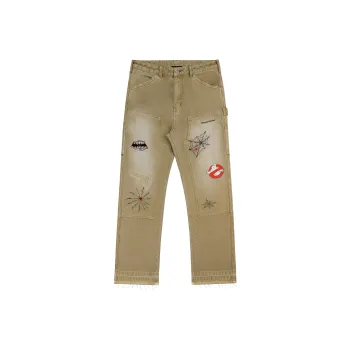False Perception Jeans Unisex Khaki