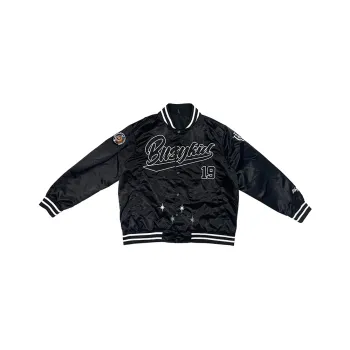 Holycrap Baseball Jerseys Unisex Black