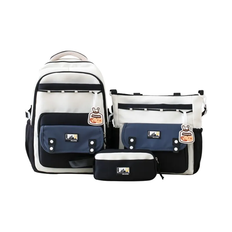 OUZIHUANG Nylon Combo Set Medium Size Unisex Multicolor-5