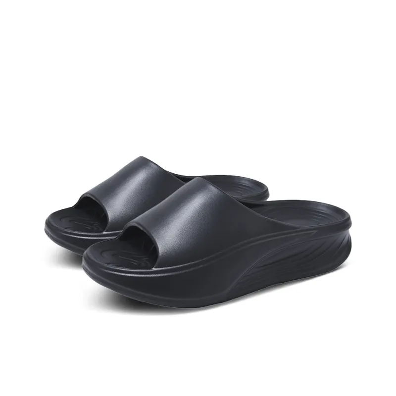 FCMM Cut Out Quiet Slip Resistant Abrasion Resistant Slide Slippers Men's-2