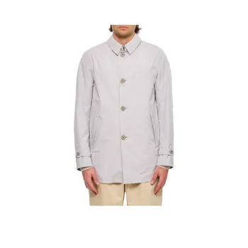 HERNO Long Sleeved Button Up Jacket