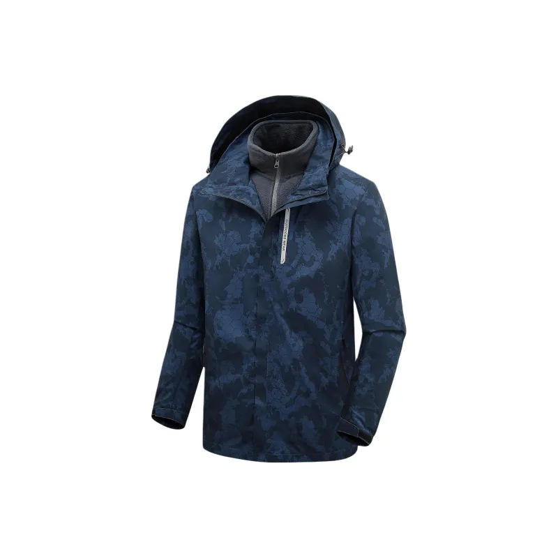 Mizuno Hiking Outdoor Hiking Waterproof And Windproof To Keep Warm Windbreaker Jacket Men's-2