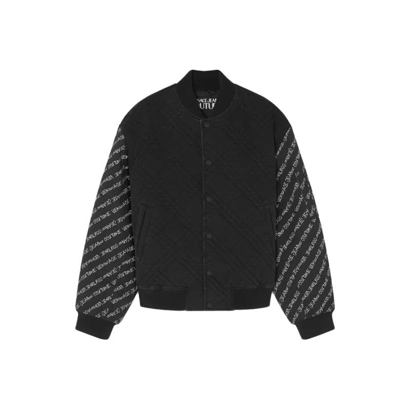 VERSACE JEANS COUTURE Puffer Jacket Men's Black-0