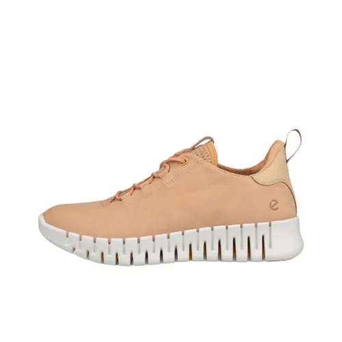 Ecco GRUUV Breathable Low Top Casual Shoes Women's Orange