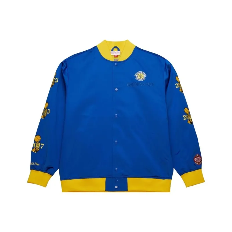 Mitchell & Ness Jacket Unisex Blue-0