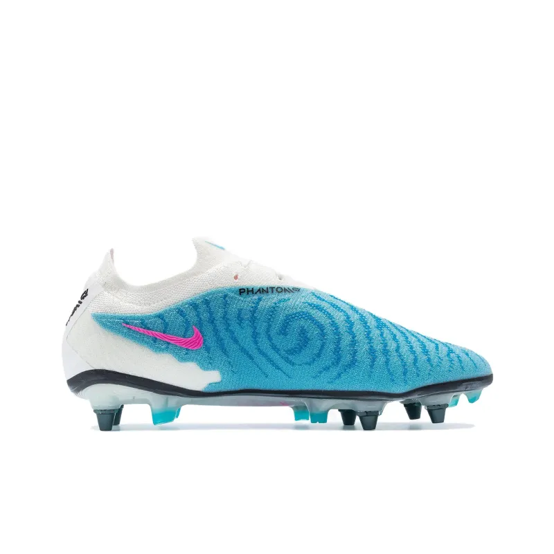 Nike Phantom GX Elite Shock Absorbers With Slip Resistant Features Soccer Shoes Men's Blue-1