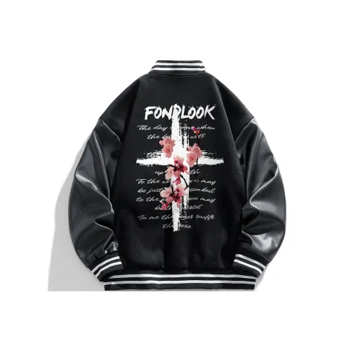 FONDLOOK Baseball Jacket Unisex