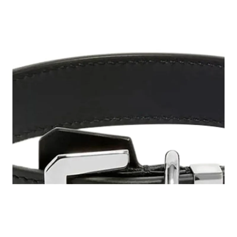 GOYARD Goyardine Canvas With Clamecy Cow Leather Dog's Teeth Collar Bag Accessory Unisex Black-2
