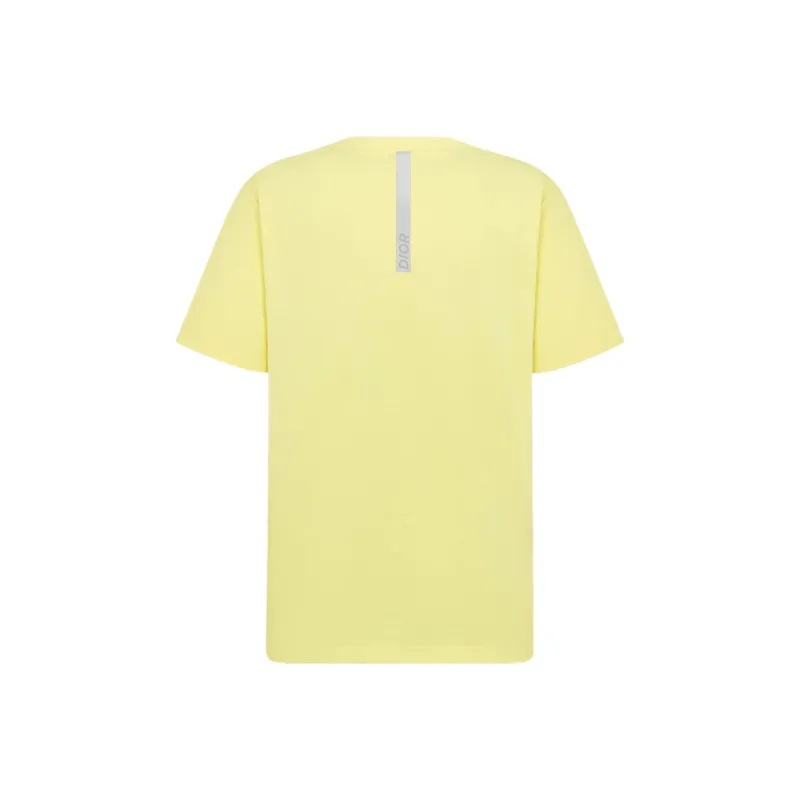 DIOR FW25 Fall Men's Clothing Collection T Shirt Men's Yellow-1