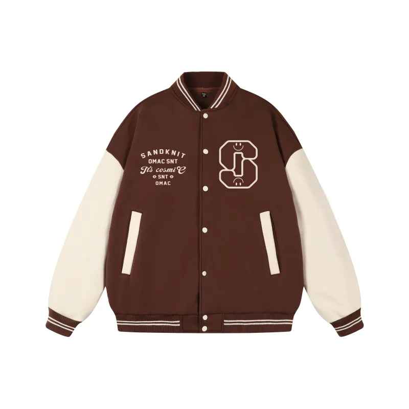 SandKnit Baseball Jacket Unisex-2
