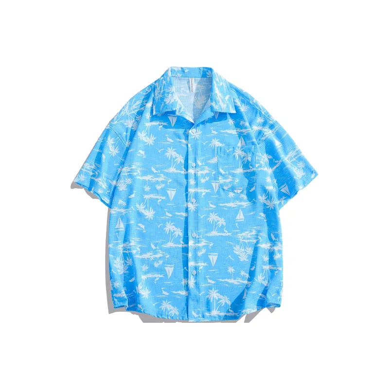 BIENKIMIIYE Shirt Unisex Madagascar Blue-0