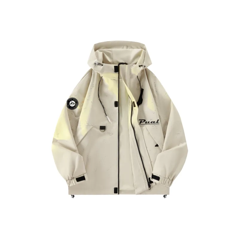 PAUL COSTELLOE Outdoor Hiking Hiking Windproof Warm And Water Resistant Windbreaker Jacket Unisex-3